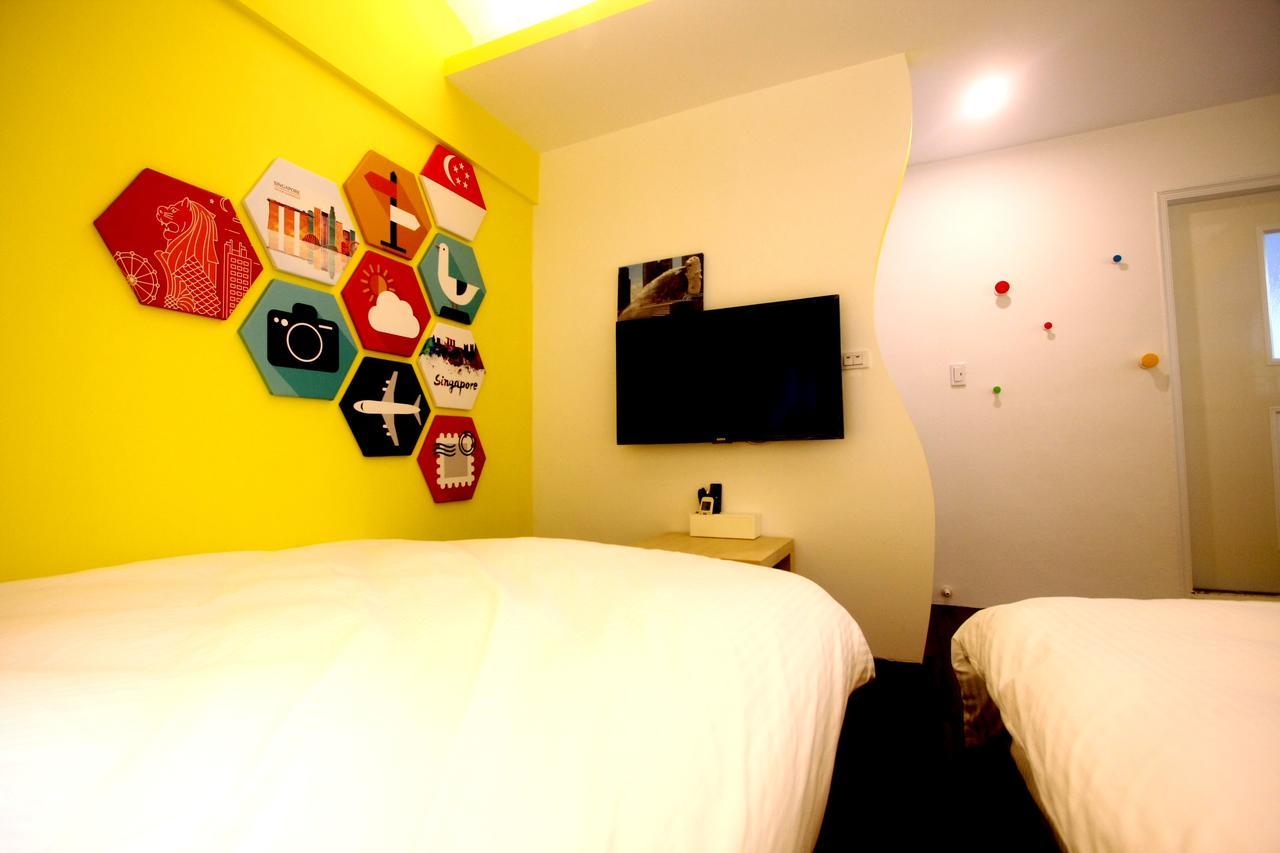 Color House Hostel Taichung Bilik gambar