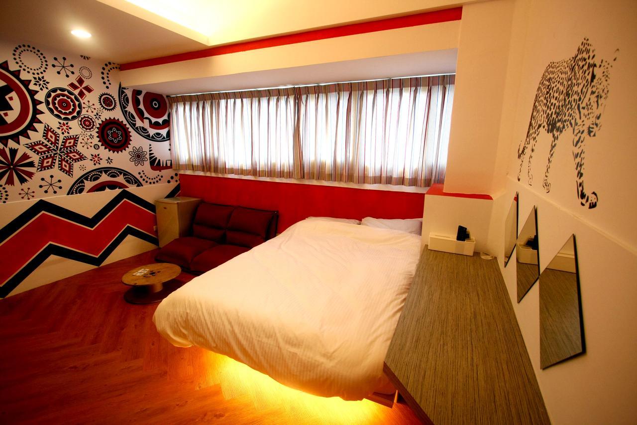 Color House Hostel Taichung Bilik gambar