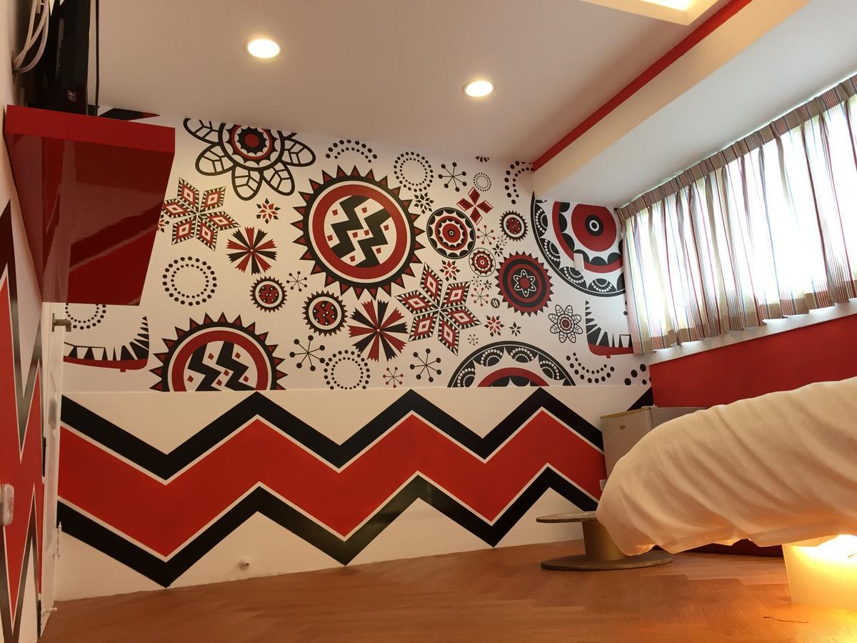 Color House Hostel Taichung Bilik gambar